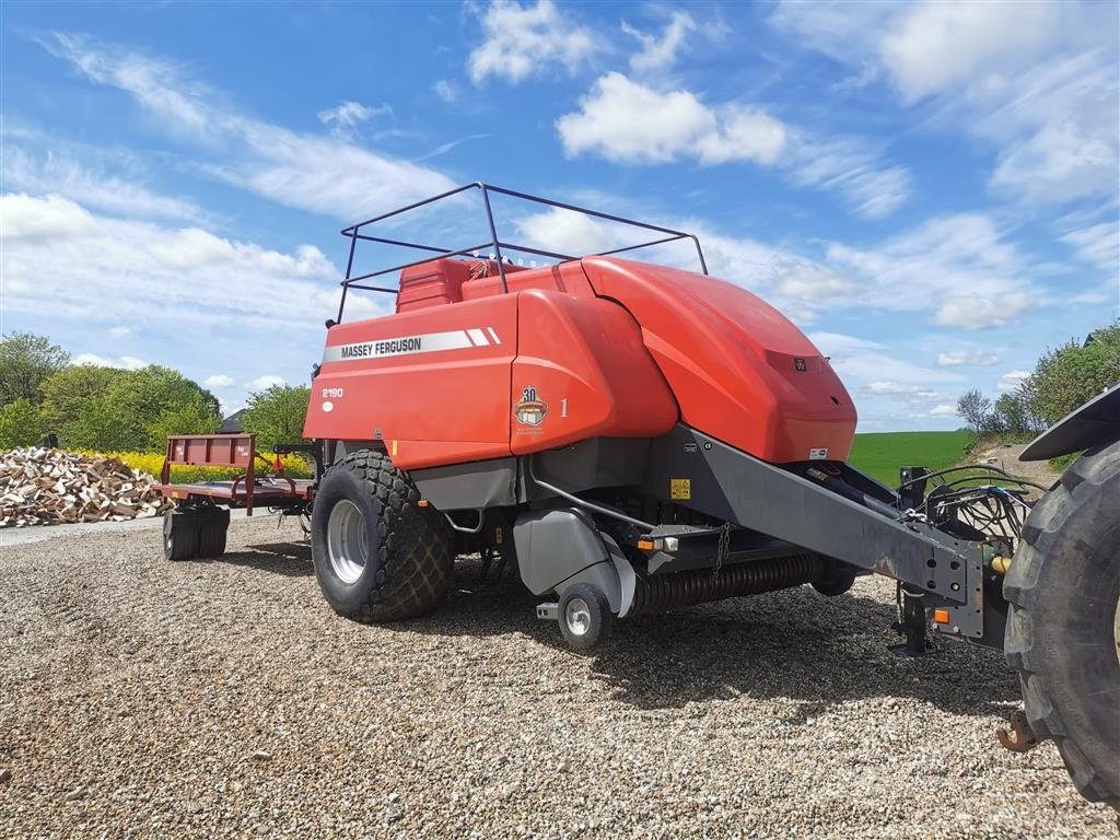 Großpackenpresse typu Massey Ferguson 2190 m/parkland vogn 36000 baller Høst klar, Gebrauchtmaschine v Egtved (Obrázek 1)