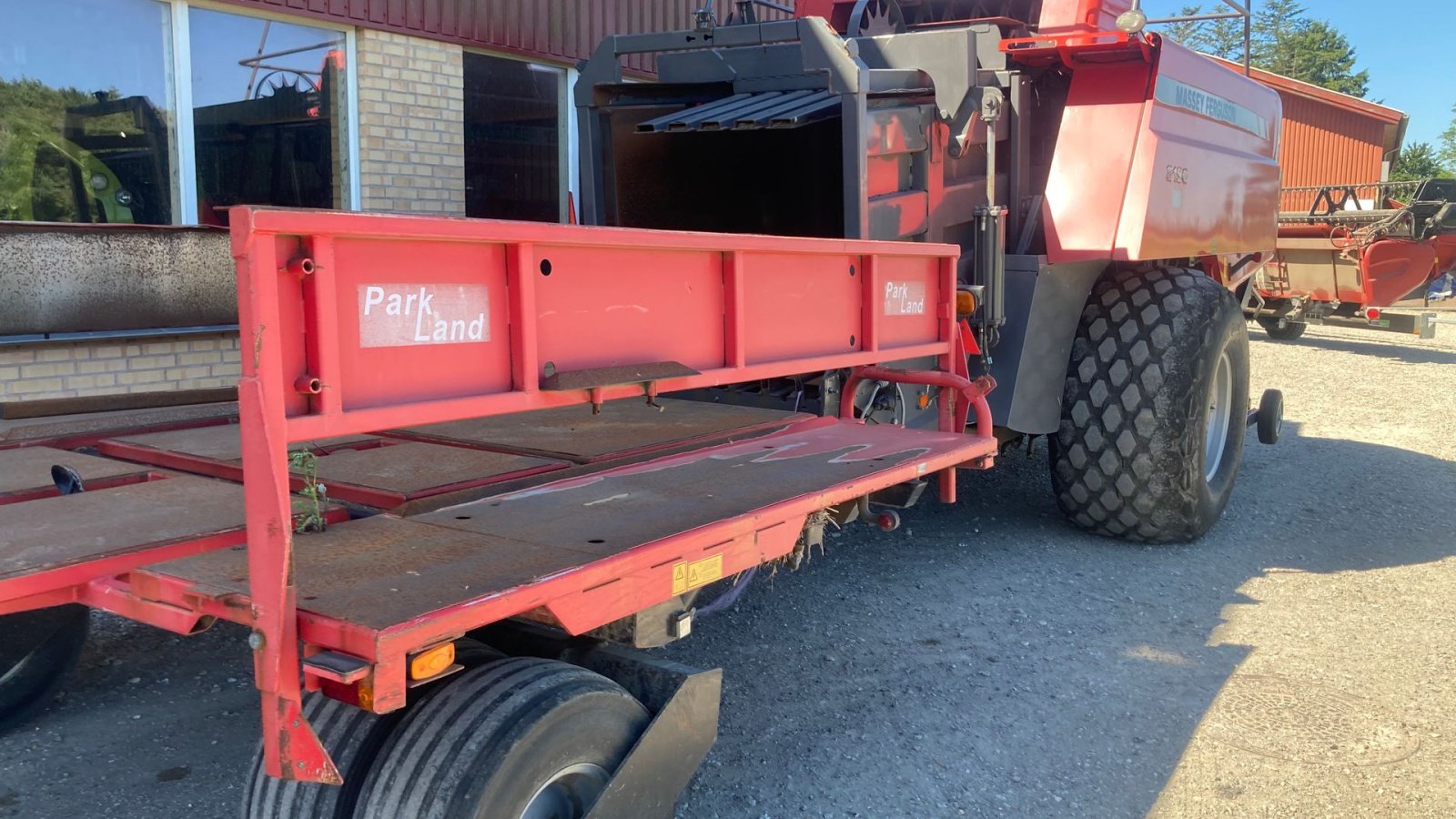 Großpackenpresse typu Massey Ferguson 2190 m/parkland vogn, Gebrauchtmaschine v Store Heddinge (Obrázek 5)