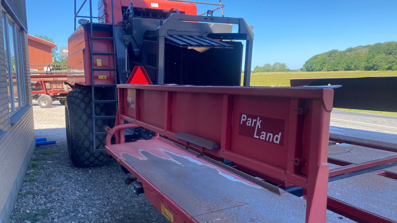 Großpackenpresse typu Massey Ferguson 2190 m/parkland vogn, Gebrauchtmaschine v Store Heddinge (Obrázek 3)