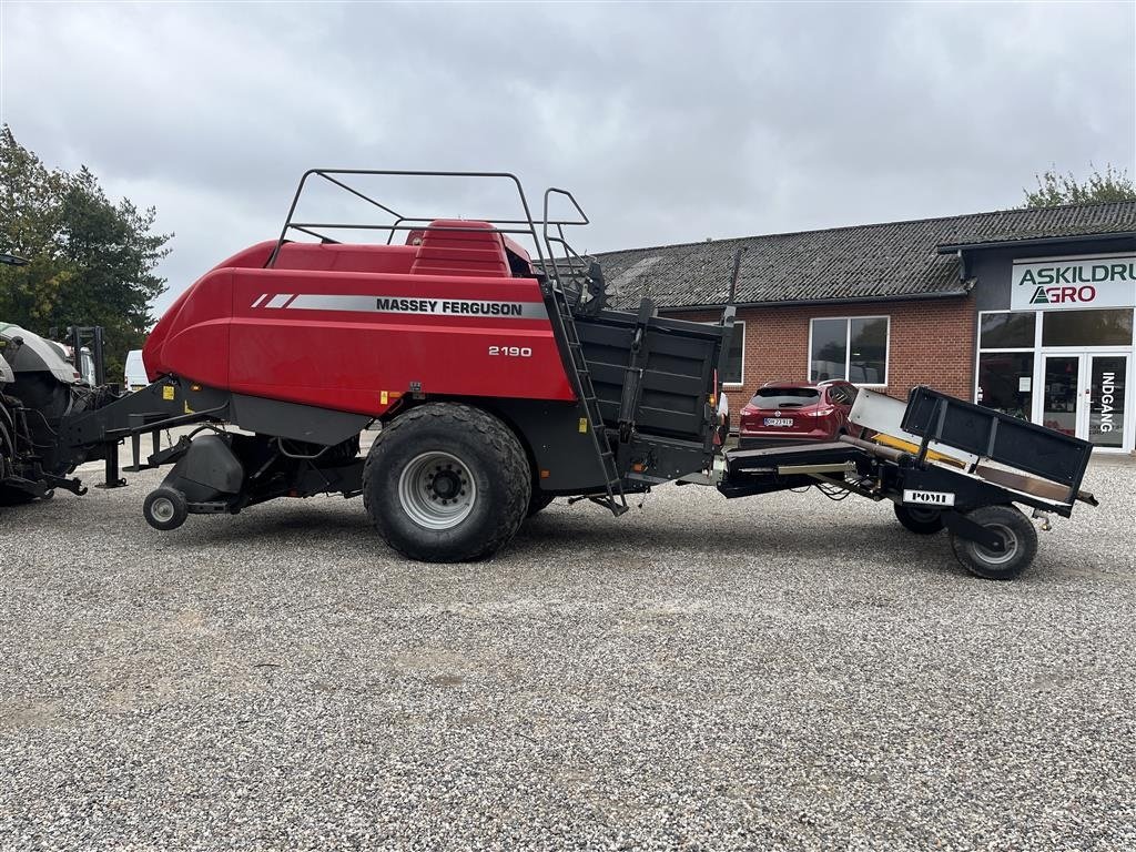 Großpackenpresse typu Massey Ferguson 2190 Med Pomi ballevogn, Gebrauchtmaschine w Randers SV (Zdjęcie 2)