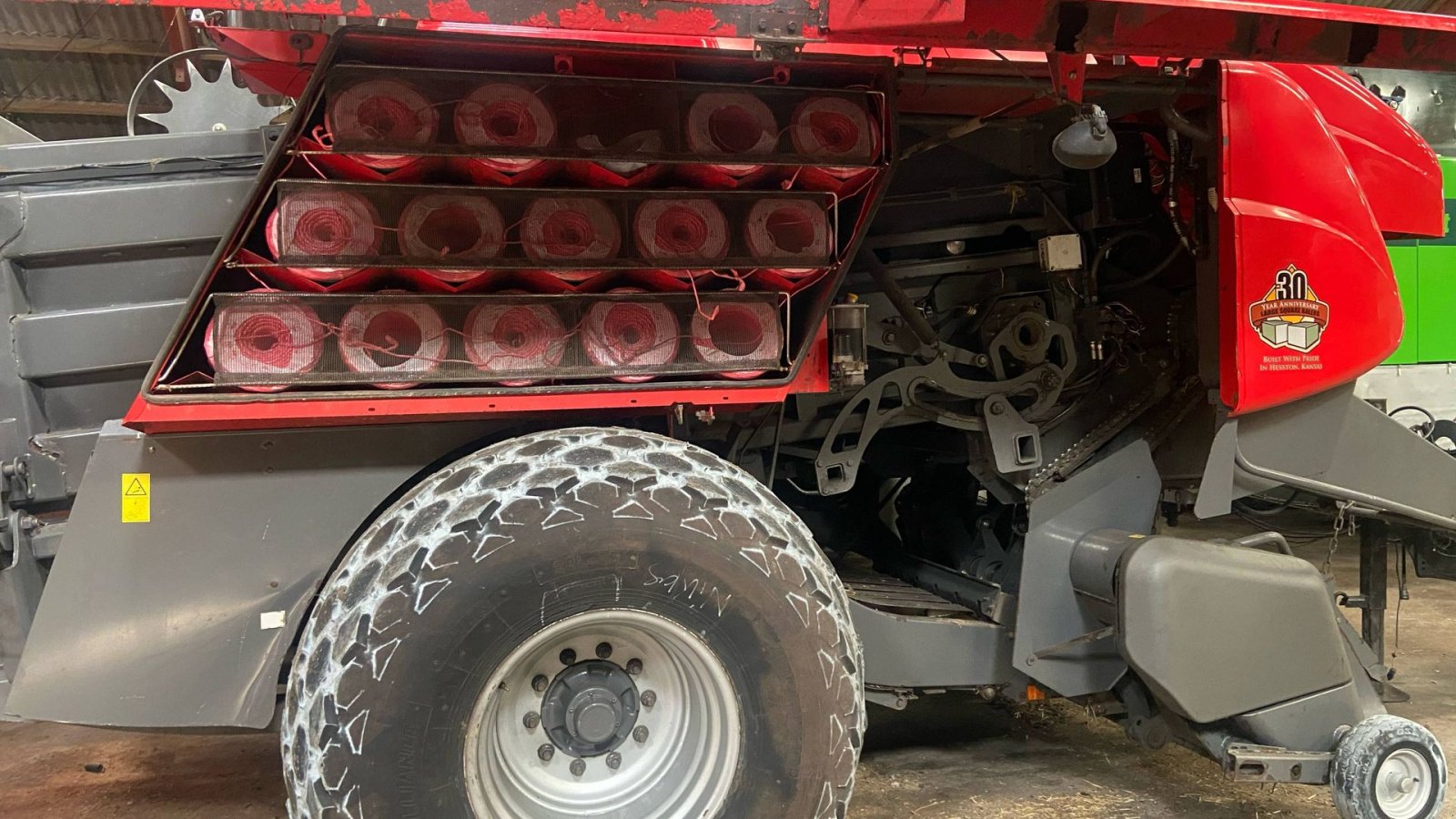 Großpackenpresse typu Massey Ferguson 2190 Med POMI ballevogn, Gebrauchtmaschine v Løgstør (Obrázek 3)