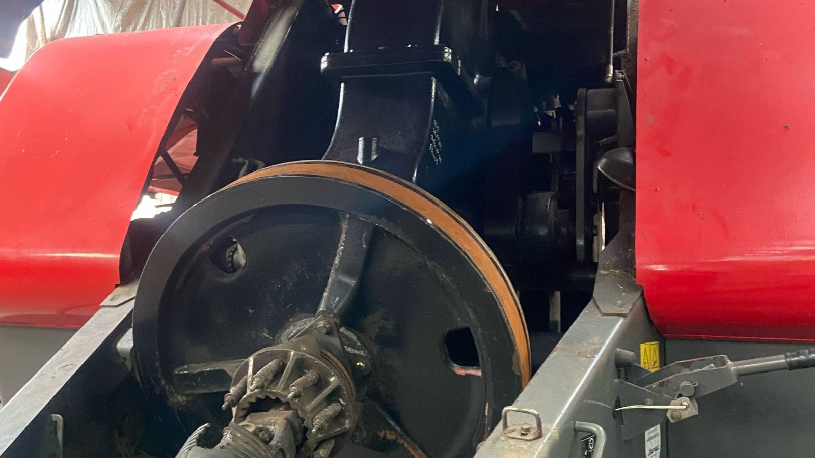 Großpackenpresse typu Massey Ferguson 2190 Med POMI ballevogn, Gebrauchtmaschine v Løgstør (Obrázek 2)