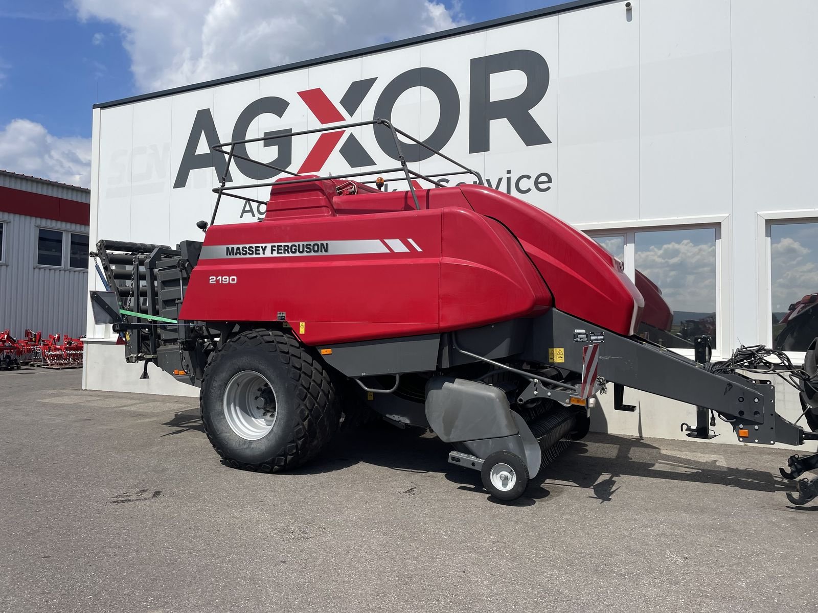 Großpackenpresse of the type Massey Ferguson 2190, Gebrauchtmaschine in Harmannsdorf (Picture 1)
