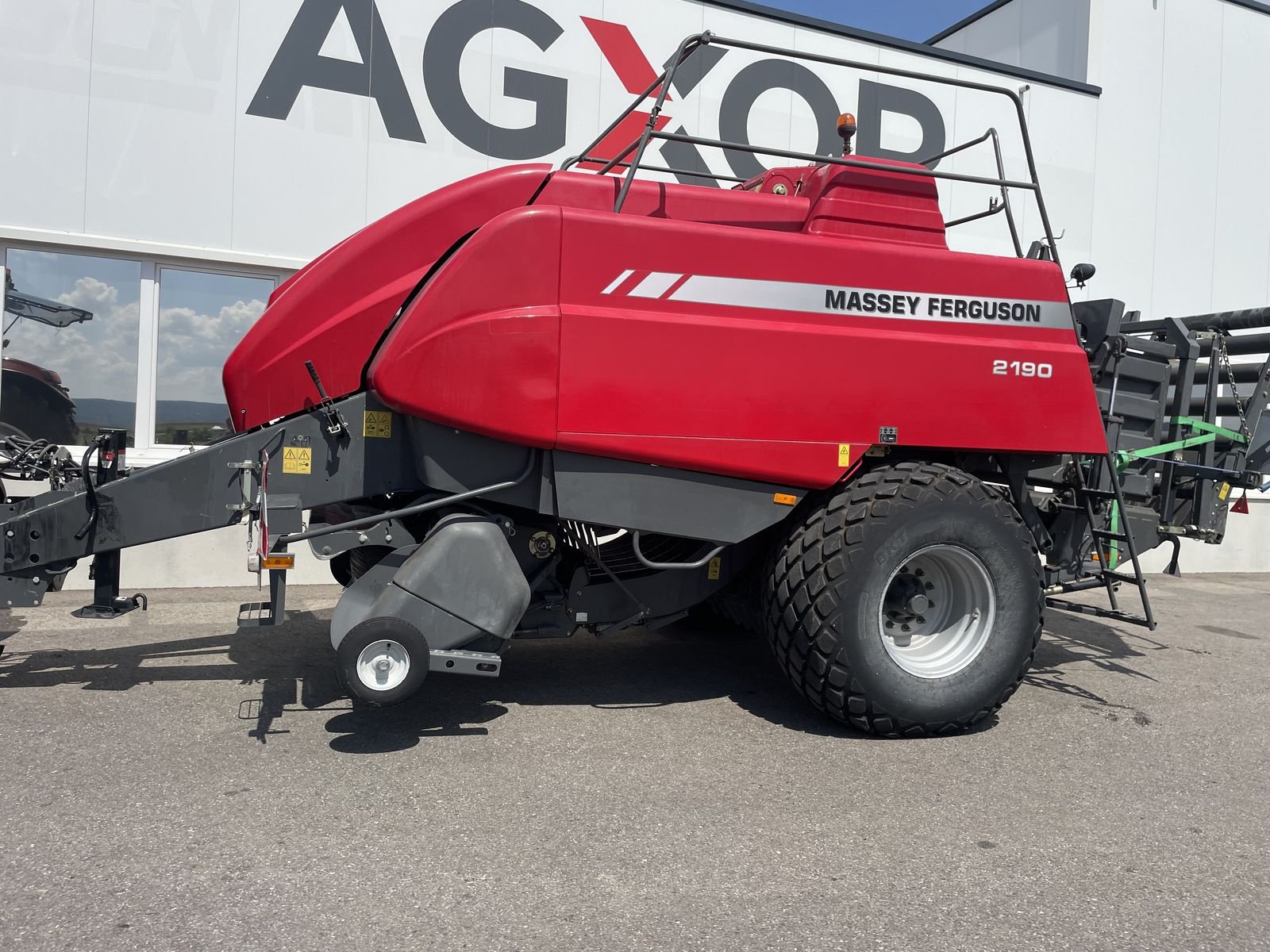 Großpackenpresse of the type Massey Ferguson 2190, Gebrauchtmaschine in Harmannsdorf (Picture 10)
