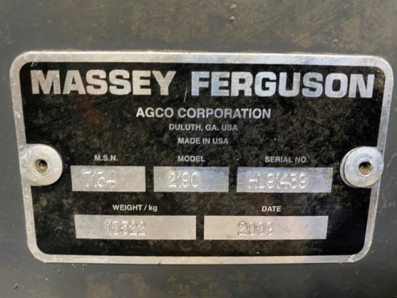 Großpackenpresse typu Massey Ferguson 2190, Gebrauchtmaschine w Hadsten (Zdjęcie 4)