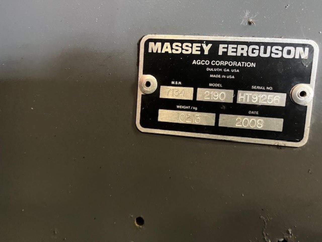Großpackenpresse tip Massey Ferguson 2190, Gebrauchtmaschine in Maribo (Poză 3)
