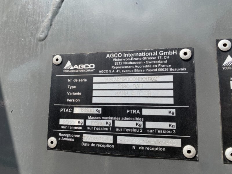 Großpackenpresse типа Massey Ferguson 2190, Gebrauchtmaschine в Hemmet (Фотография 5)