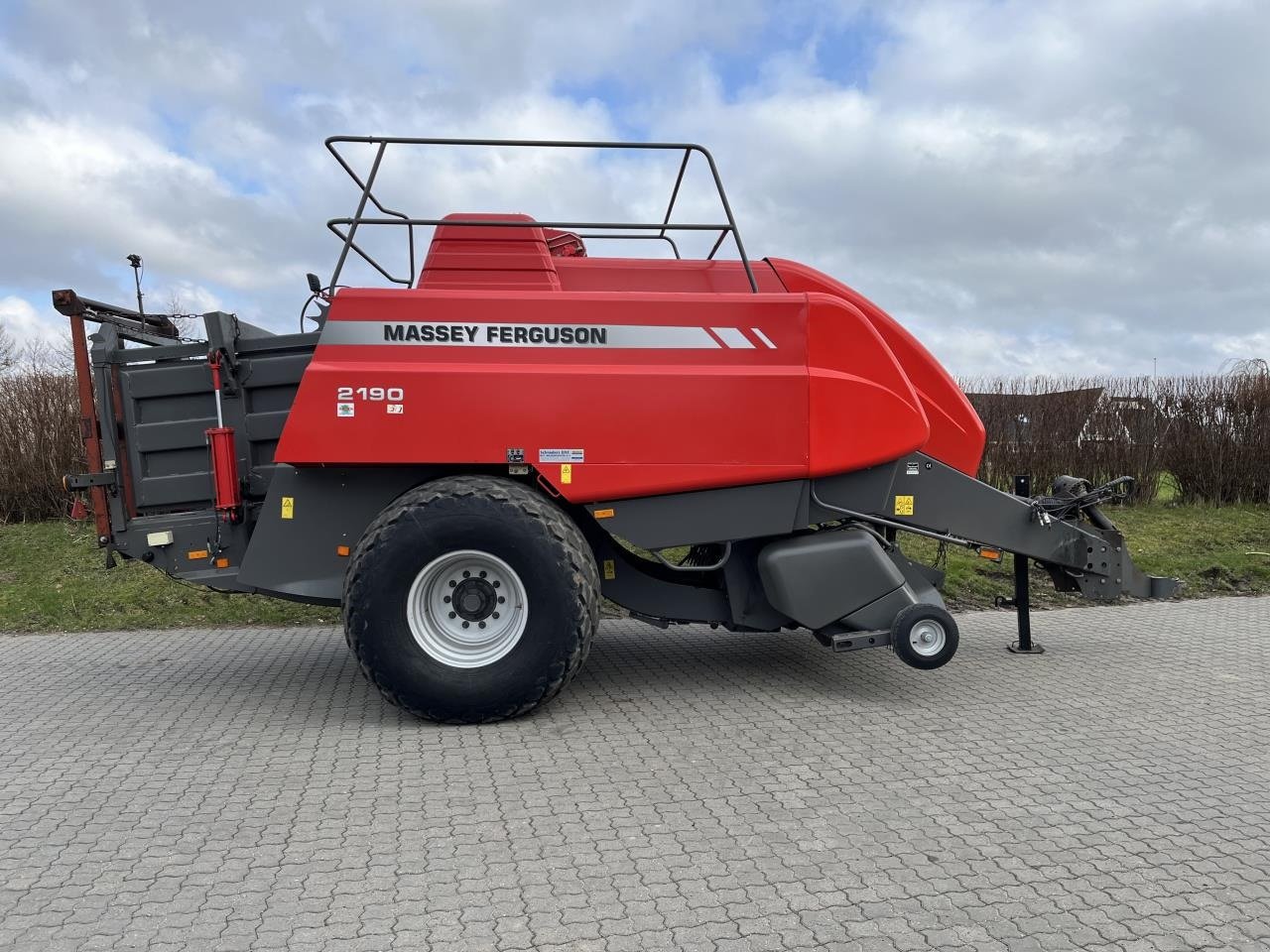 Großpackenpresse tip Massey Ferguson 2190, Gebrauchtmaschine in Toftlund (Poză 4)