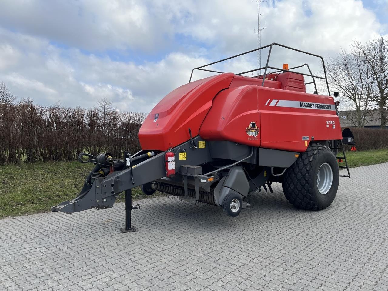 Großpackenpresse des Typs Massey Ferguson 2190, Gebrauchtmaschine in Toftlund (Bild 1)