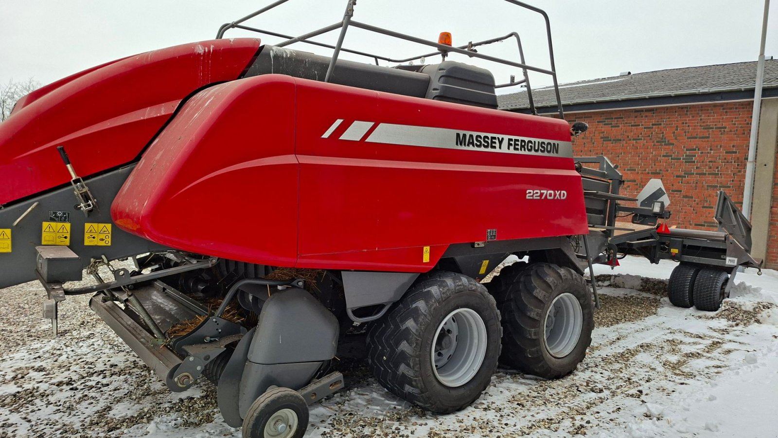 Großpackenpresse Türe ait Massey Ferguson 2270 XD, Gebrauchtmaschine içinde Nykøbing M (resim 1)