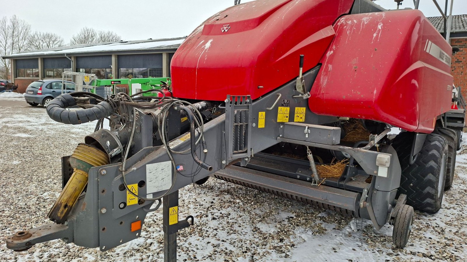 Großpackenpresse Türe ait Massey Ferguson 2270 XD, Gebrauchtmaschine içinde Nykøbing M (resim 2)