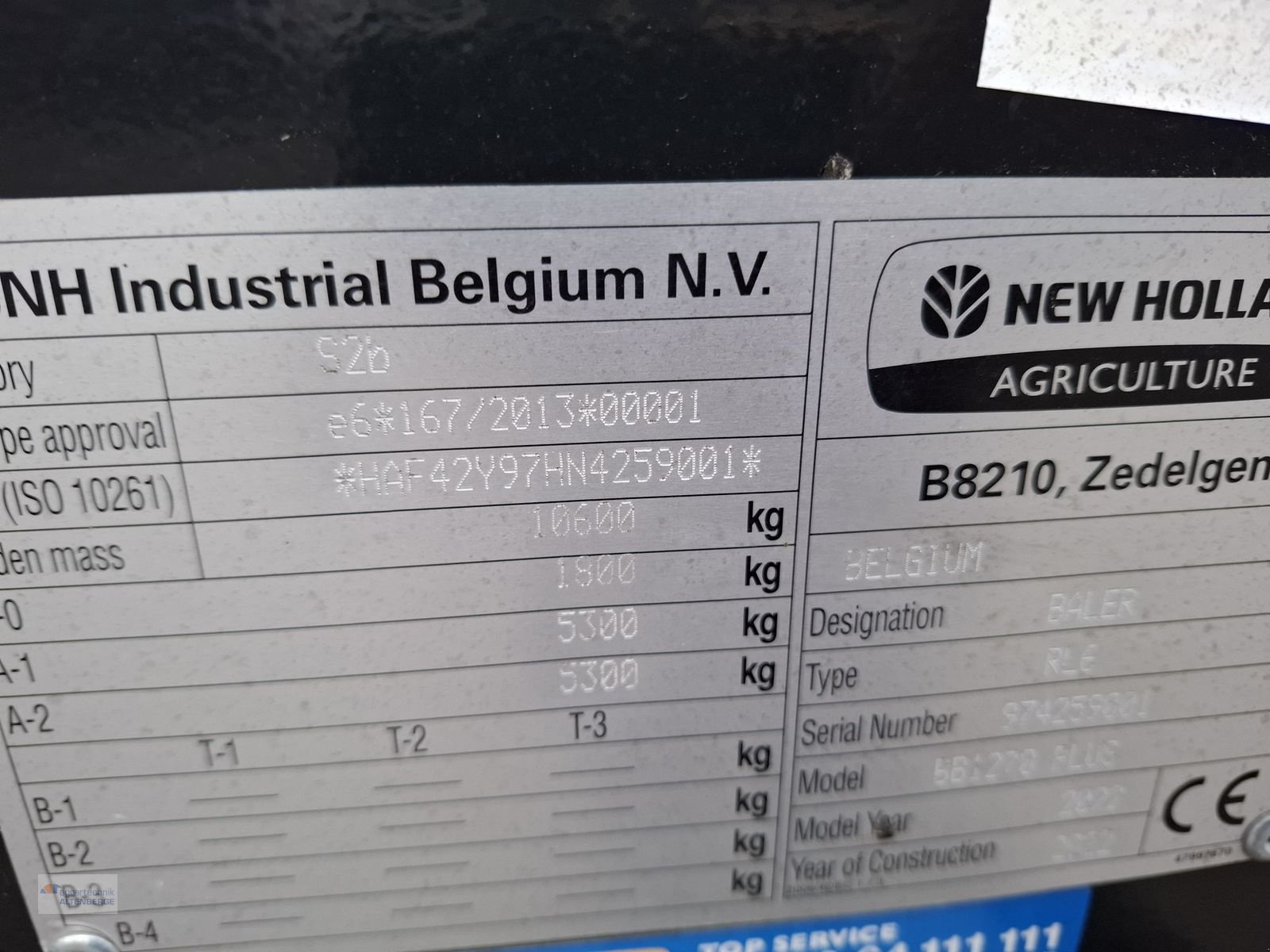 Großpackenpresse typu New Holland BB 1270 RC Loopmaster / BB1270, Gebrauchtmaschine v Altenberge (Obrázek 14)