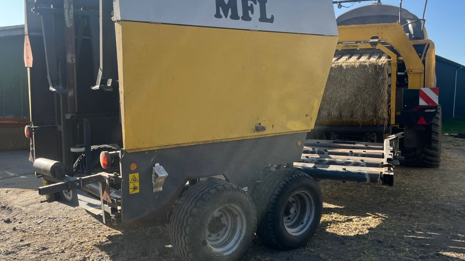 Großpackenpresse des Typs New Holland BB 1290 HD Med snitter, Gebrauchtmaschine in Maribo (Bild 4)