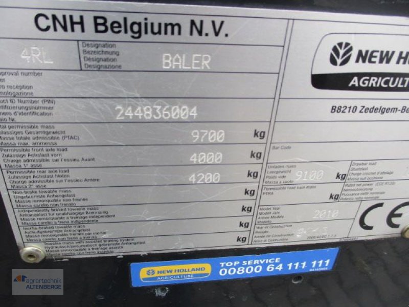 Großpackenpresse des Typs New Holland BB 9060, Gebrauchtmaschine in Altenberge (Bild 9)