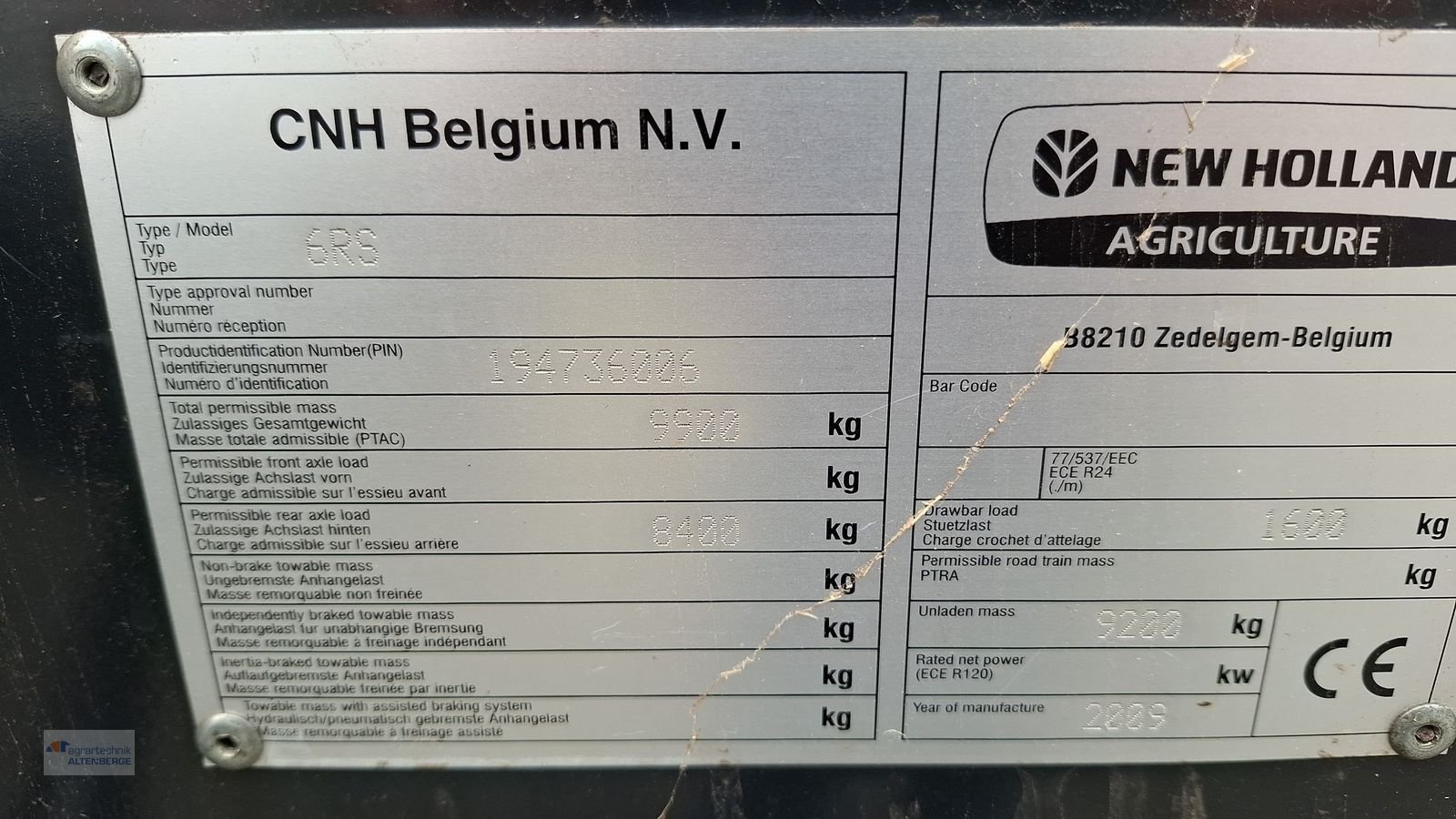 Großpackenpresse des Typs New Holland BB 9070 / BB9070, Gebrauchtmaschine in Altenberge (Bild 11)