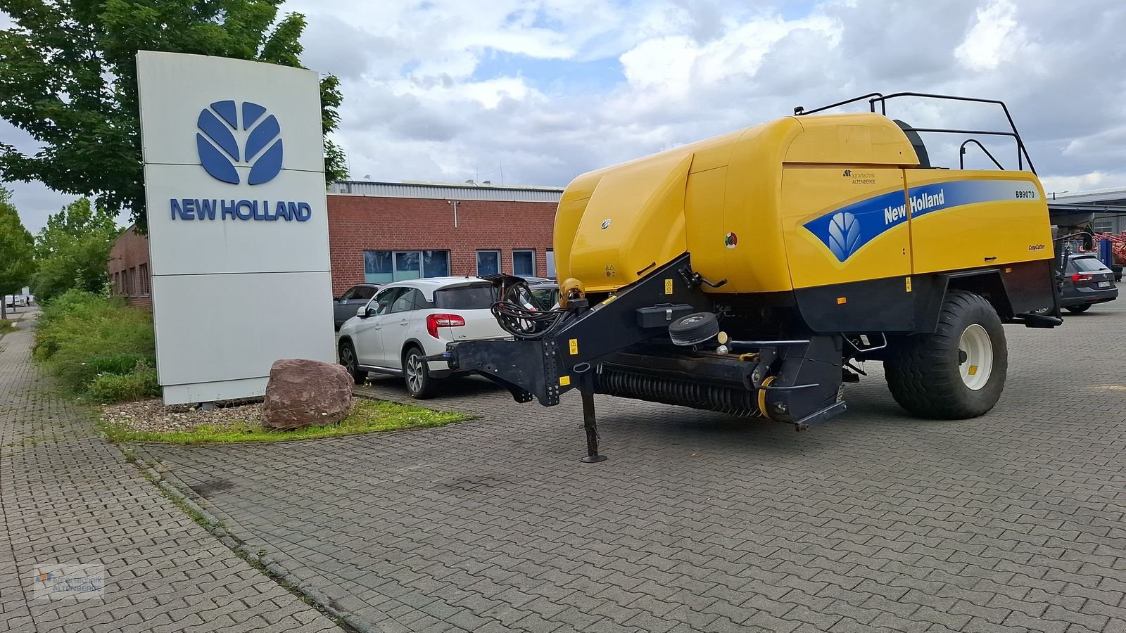 Großpackenpresse des Typs New Holland BB 9070 / BB9070, Gebrauchtmaschine in Altenberge (Bild 1)