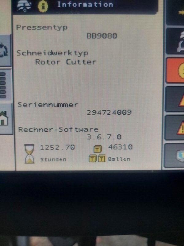 Großpackenpresse des Typs New Holland BB 9080, Gebrauchtmaschine in Gutzkow (Bild 11)