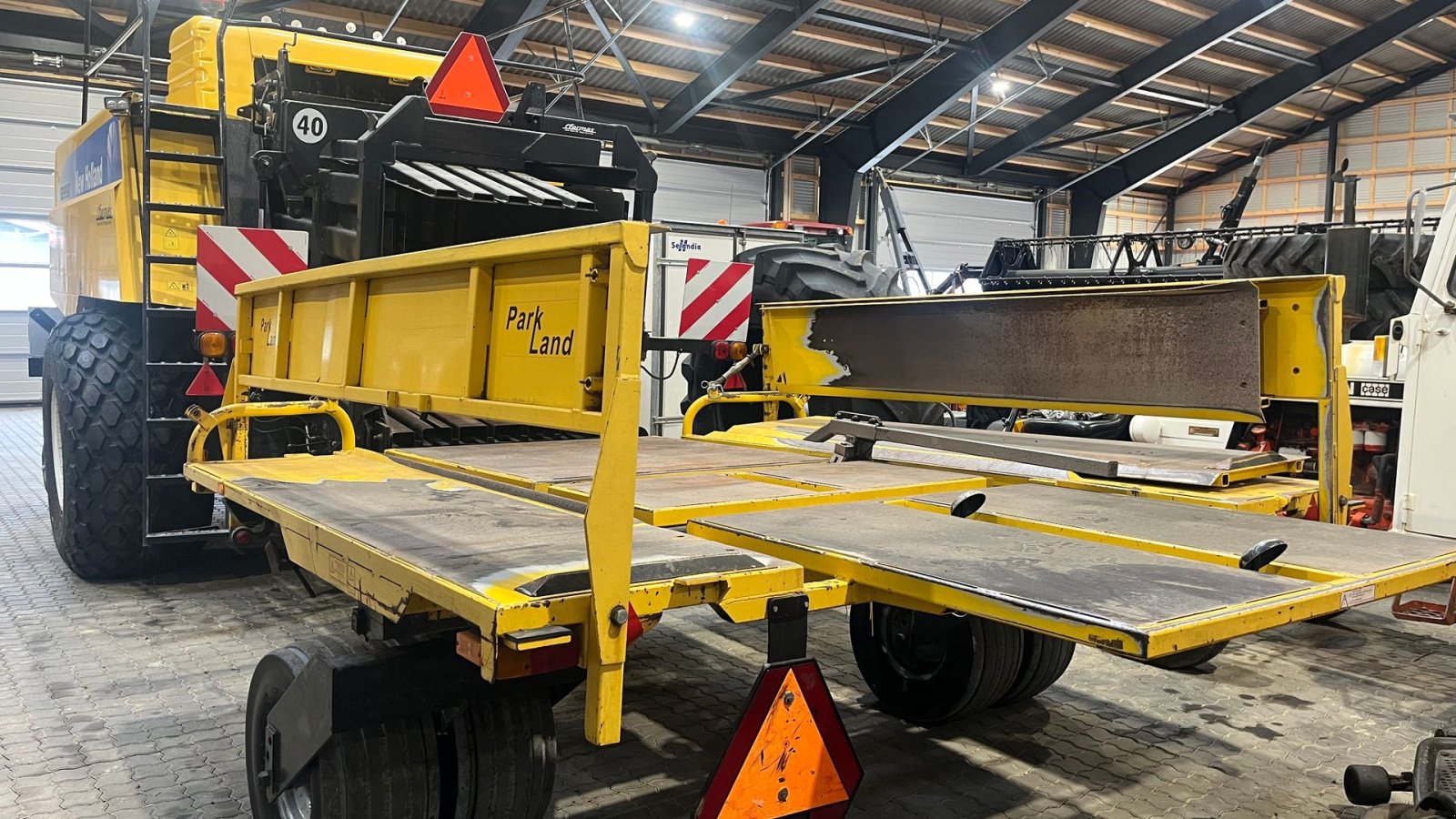 Großpackenpresse des Typs New Holland BB 9090 Parkland ballevogn, Gebrauchtmaschine in Spøttrup (Bild 11)