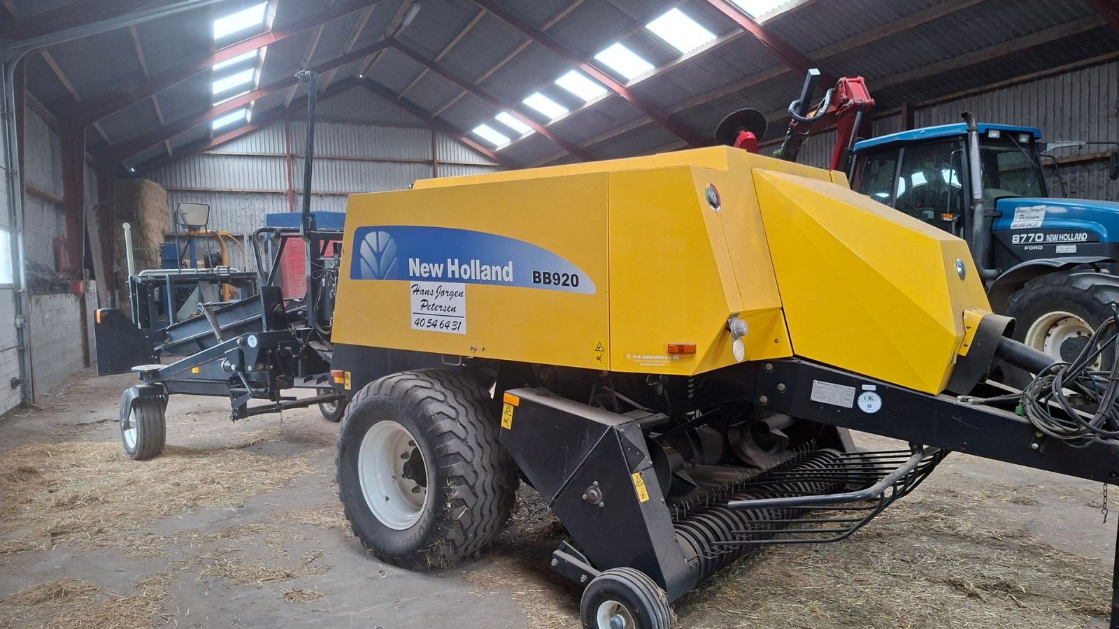 Großpackenpresse des Typs New Holland BB 920 BB 920, Gebrauchtmaschine in Vojens (Bild 4)
