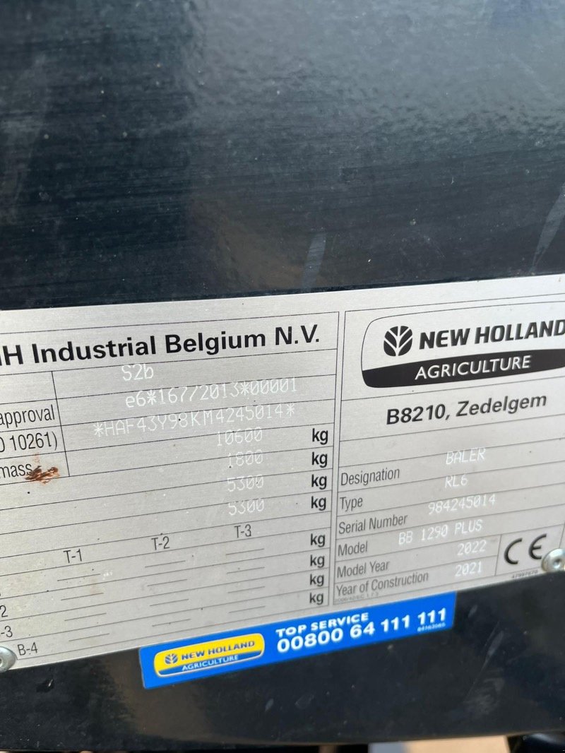 Großpackenpresse del tipo New Holland BB BIGBALER 1290 Plus CropCutter, Gebrauchtmaschine In Neubrandenburg (Immagine 13)