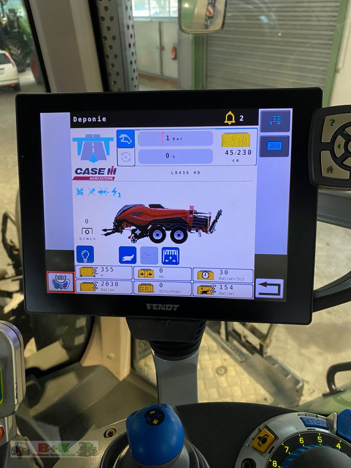 Großpackenpresse van het type New Holland BB1290 HD = CASE IH LB436 HD 2038 Ballen 57 Messer, Gebrauchtmaschine in Kettenkamp (Foto 18)