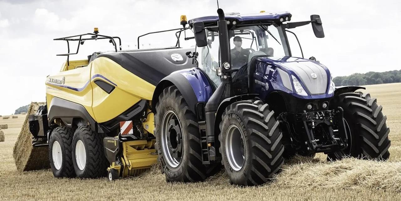 Großpackenpresse des Typs New Holland BB1290 HD RC, Gebrauchtmaschine in Hadsten (Bild 1)