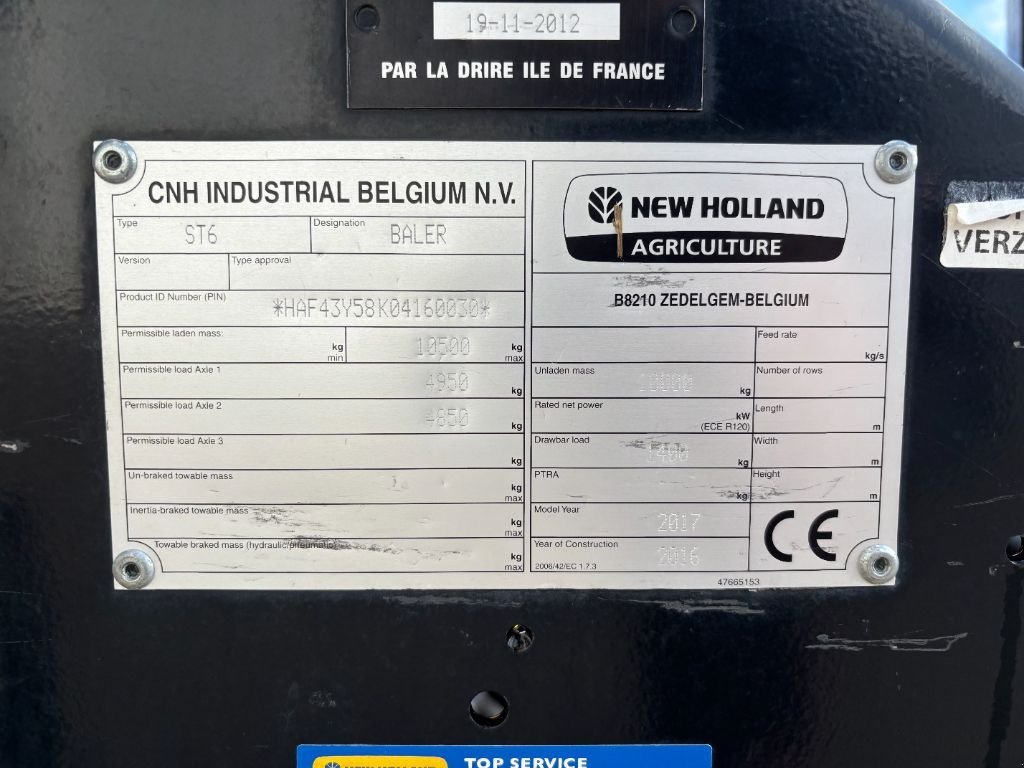Großpackenpresse типа New Holland BB1290 PLUS, Gebrauchtmaschine в VERT TOULON (Фотография 8)