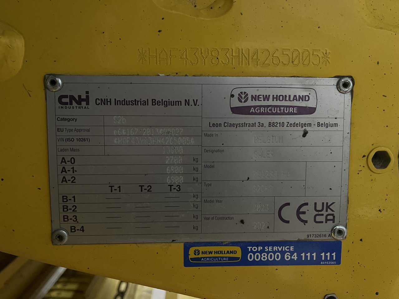 Großpackenpresse tip New Holland BB1290HD CROPCUTTER, Gebrauchtmaschine in VERT TOULON (Poză 10)