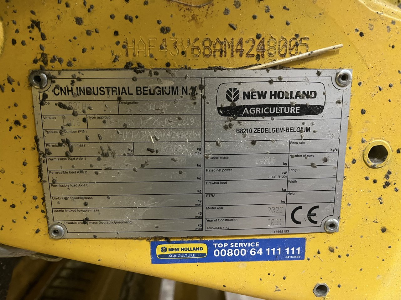 Großpackenpresse tip New Holland BB1290HD, Gebrauchtmaschine in VERT TOULON (Poză 8)