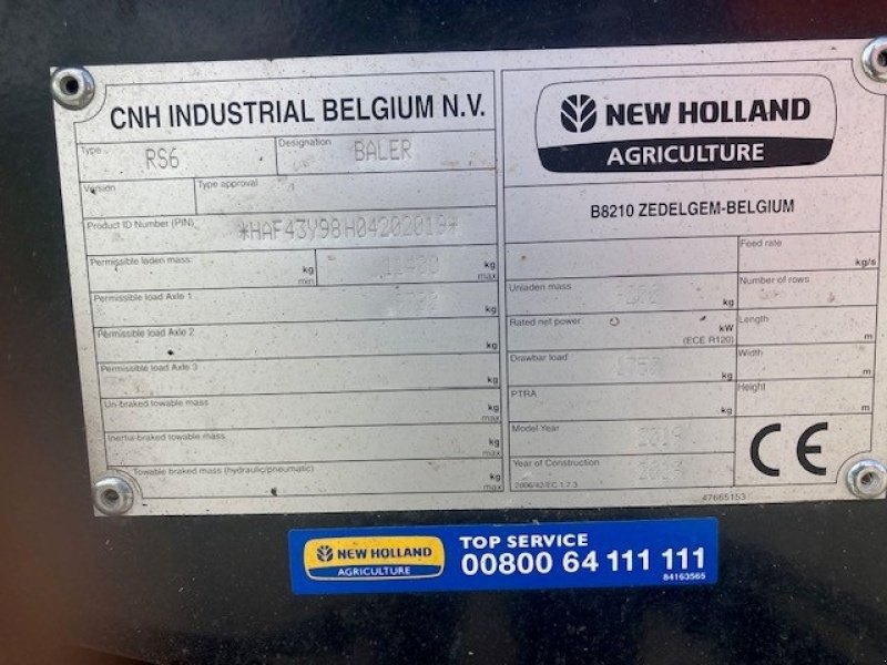 Großpackenpresse des Typs New Holland BB1290RC PLUS, Gebrauchtmaschine in Thisted (Bild 5)