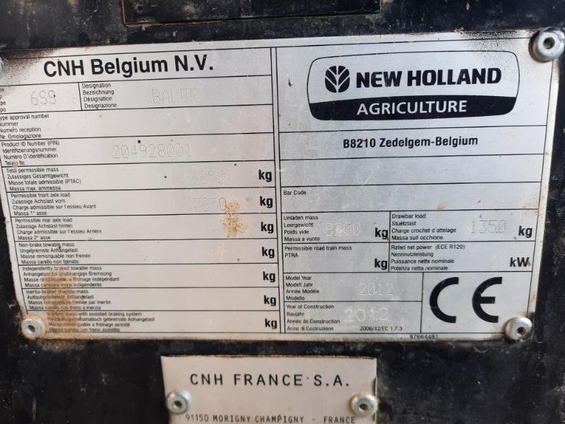 Großpackenpresse typu New Holland BB9070, Gebrauchtmaschine v CHAUMONT (Obrázek 1)