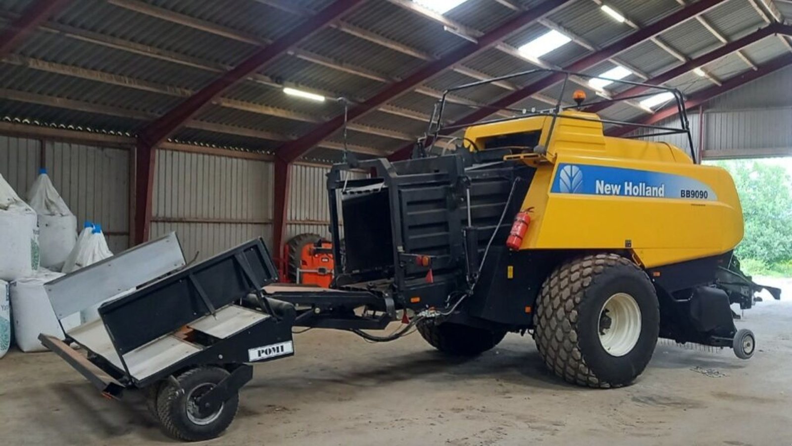 Großpackenpresse a típus New Holland BB9090, Gebrauchtmaschine ekkor: Rødovre (Kép 5)