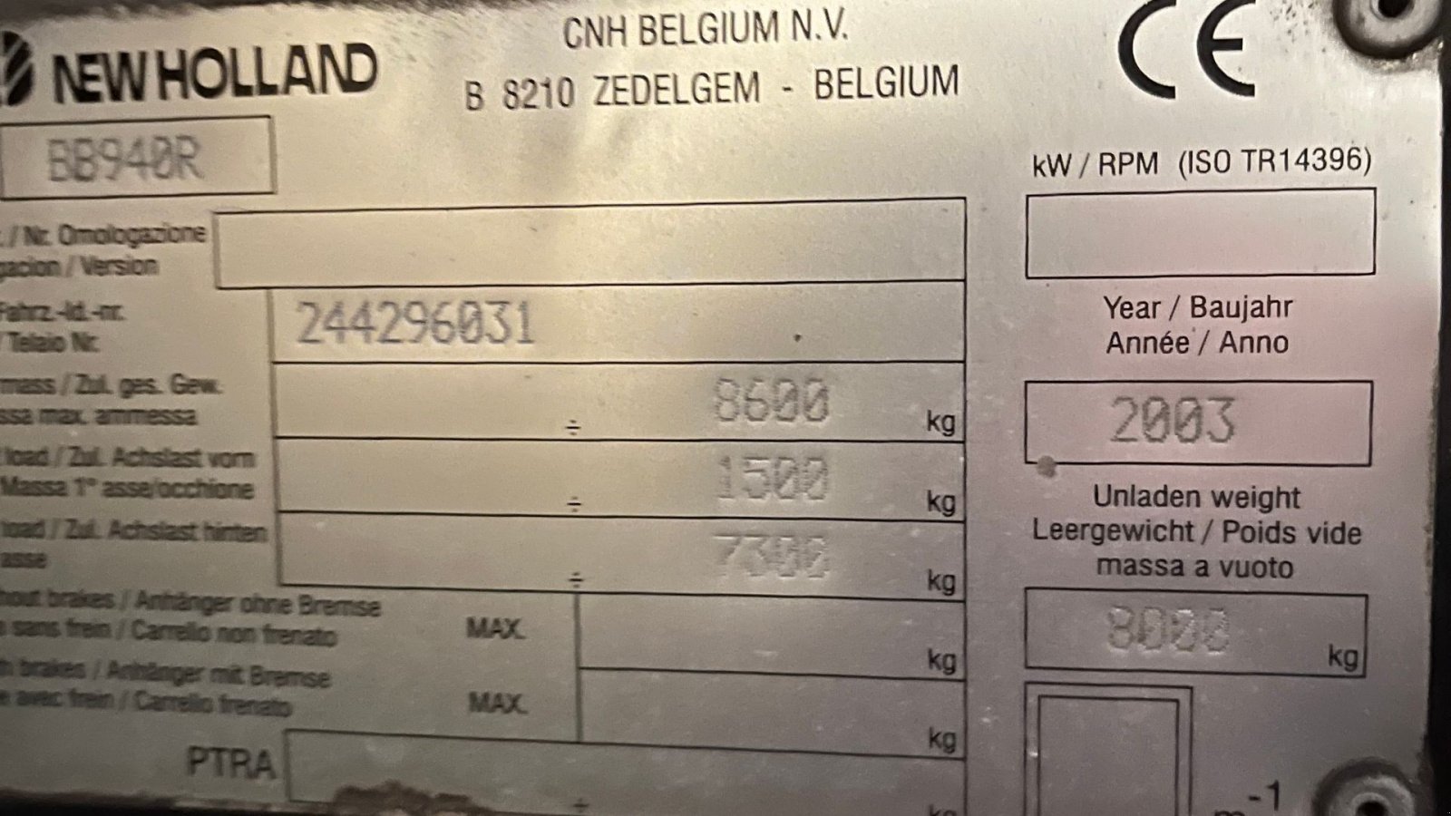 Großpackenpresse tipa New Holland BB940R, Gebrauchtmaschine u Horsens (Slika 5)