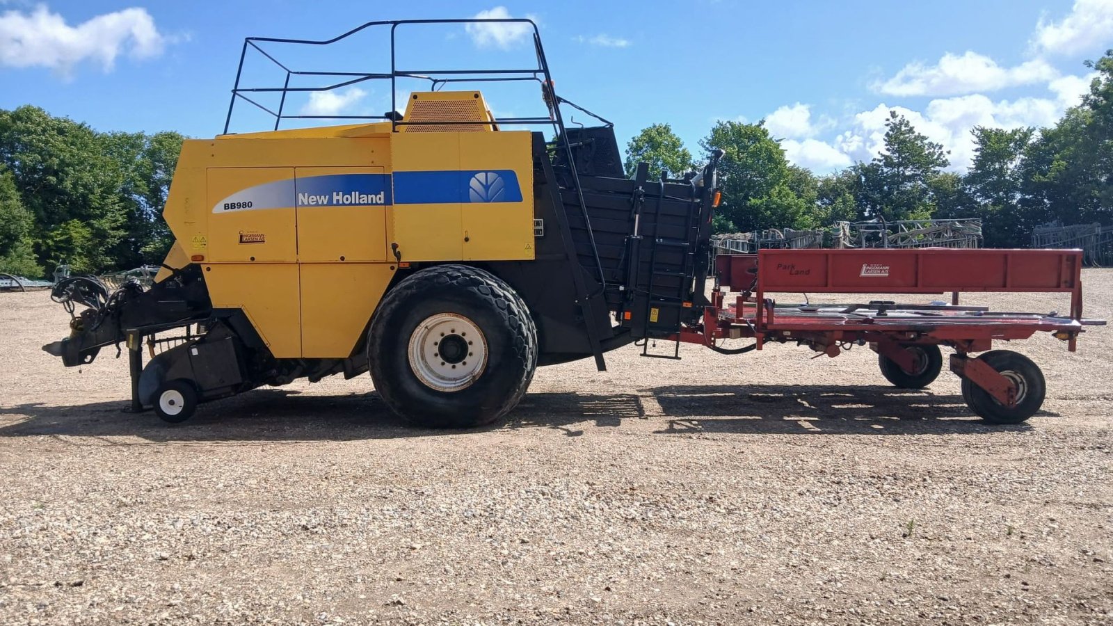 Großpackenpresse типа New Holland BB980 BB980, Gebrauchtmaschine в Nykøbing Mors (Фотография 13)