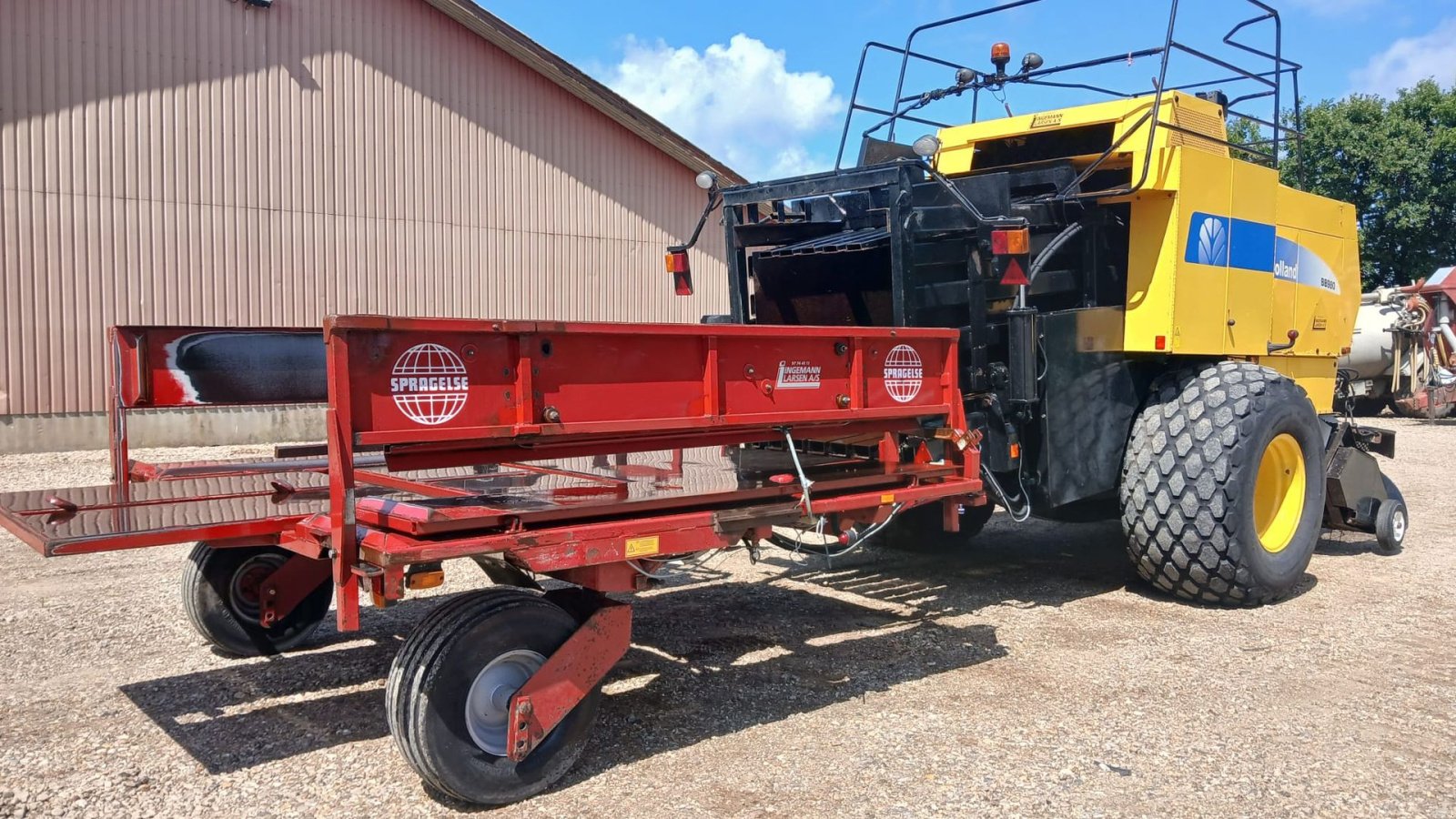 Großpackenpresse типа New Holland BB980 BB980, Gebrauchtmaschine в Nykøbing Mors (Фотография 10)