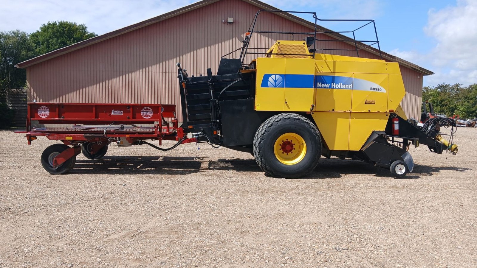 Großpackenpresse типа New Holland BB980 BB980, Gebrauchtmaschine в Nykøbing Mors (Фотография 9)