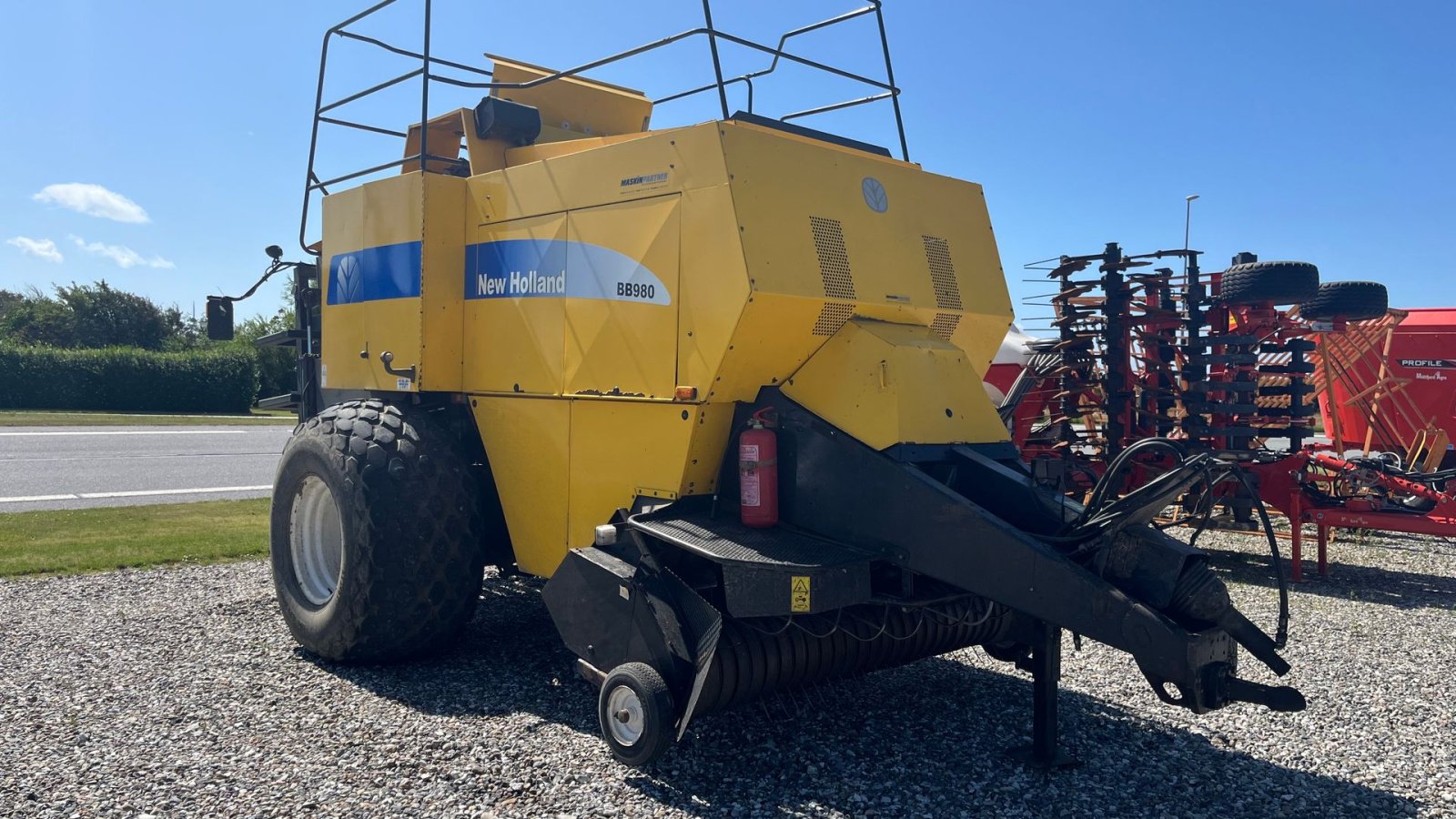 Großpackenpresse типа New Holland BB980 Bigballe, Gebrauchtmaschine в Løgstør (Фотография 1)