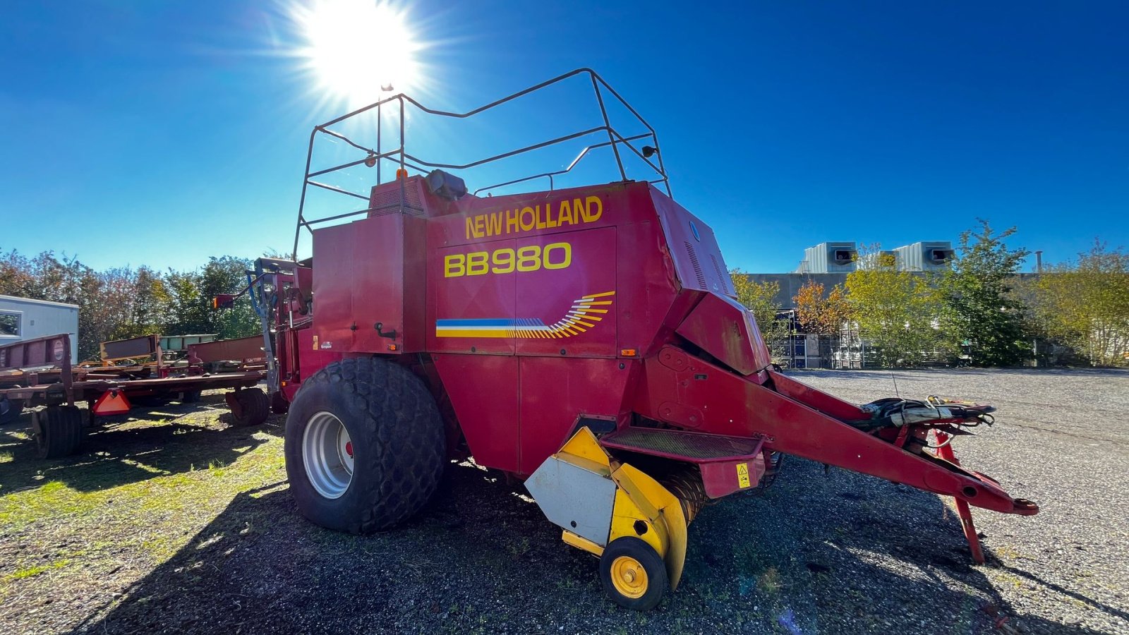 Großpackenpresse des Typs New Holland BB980, Gebrauchtmaschine in Horsens (Bild 1)