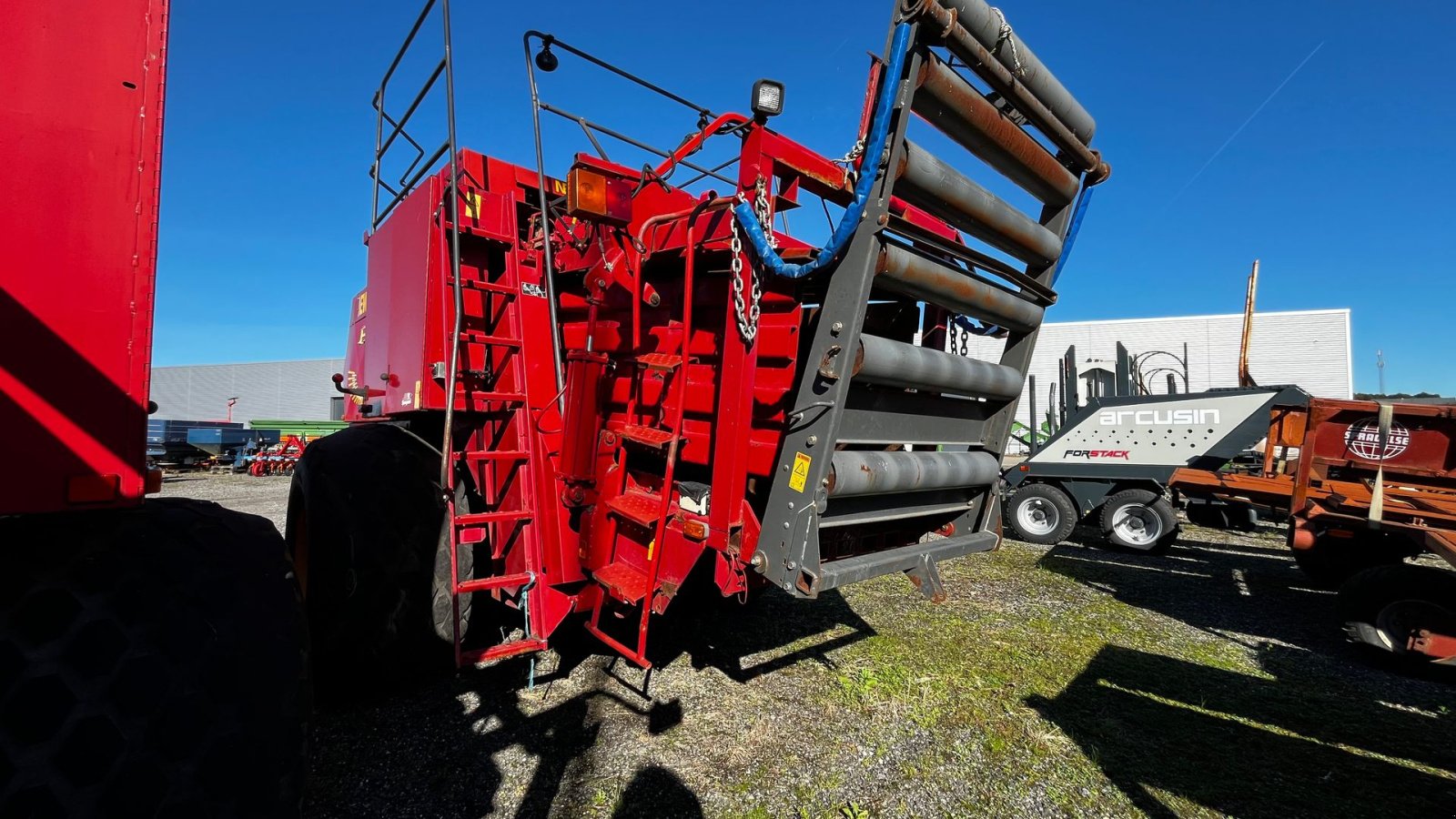 Großpackenpresse des Typs New Holland BB980, Gebrauchtmaschine in Horsens (Bild 5)
