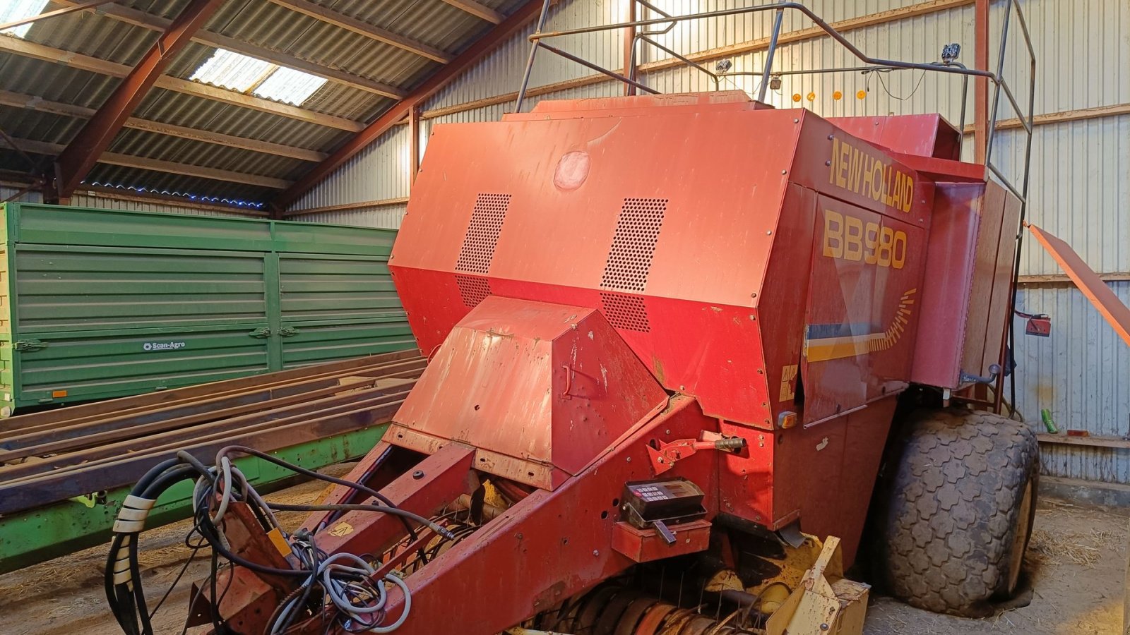 Großpackenpresse del tipo New Holland BB980, Gebrauchtmaschine In Egtved (Immagine 3)