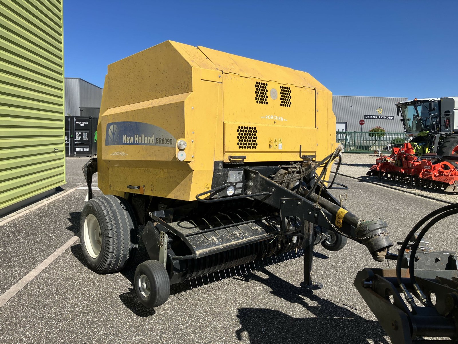 Großpackenpresse des Typs New Holland BR 6090, Gebrauchtmaschine in Saint-Magne-de-Castillon (Bild 5)