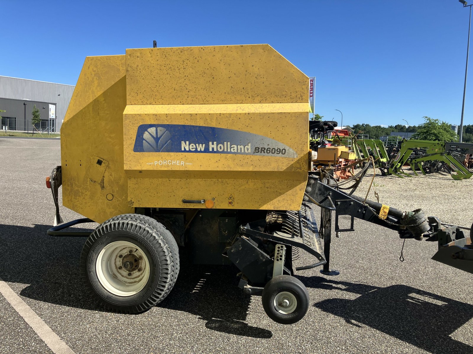 Großpackenpresse des Typs New Holland BR 6090, Gebrauchtmaschine in Saint-Magne-de-Castillon (Bild 4)