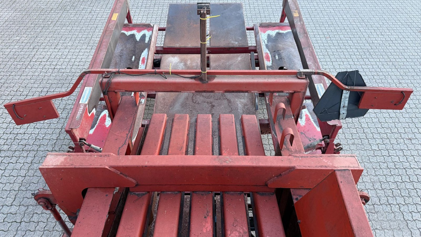 Großpackenpresse типа New Holland Hesston 4900 + Spragelse vogn & centralsmøring, Gebrauchtmaschine в Gjerlev J. (Фотография 17)