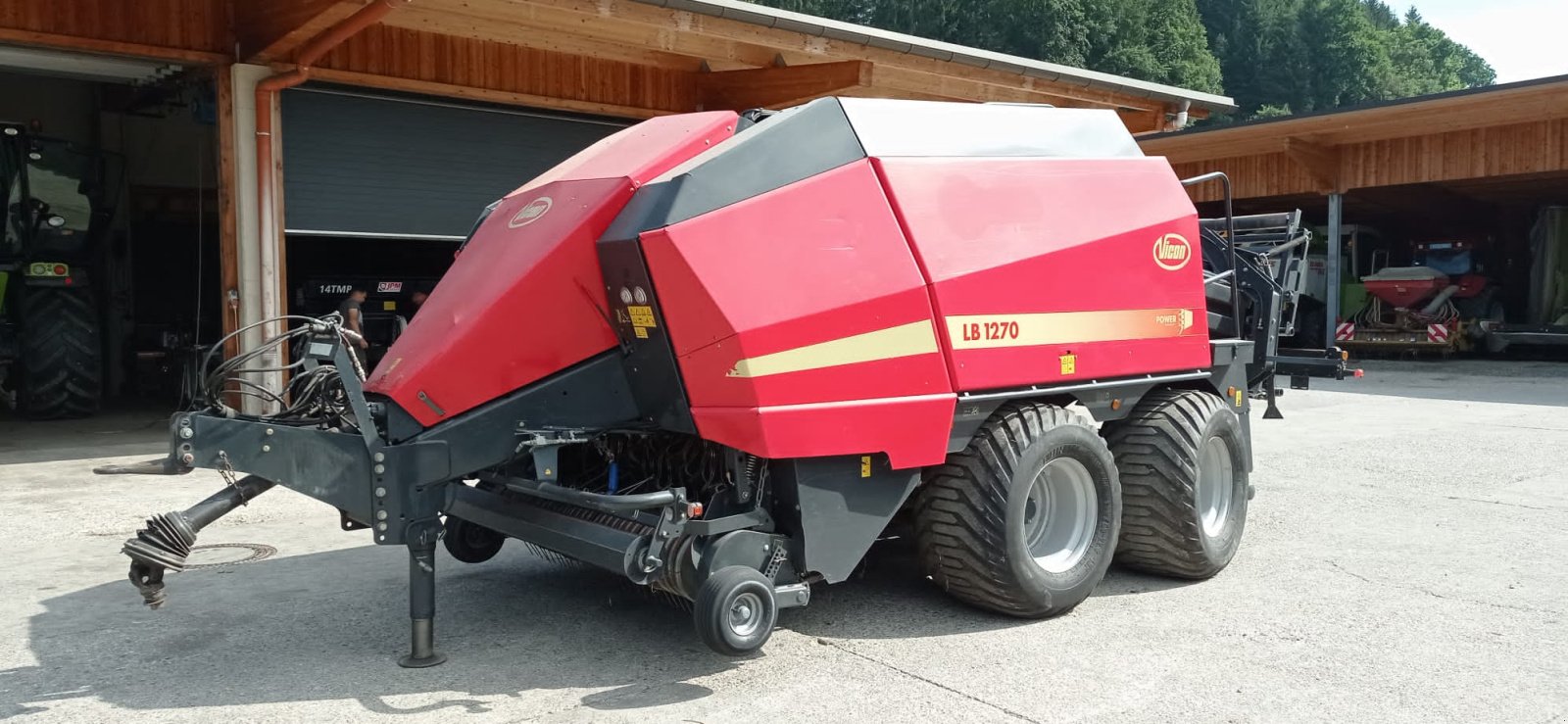 Großpackenpresse типа Vicon LB1270, Gebrauchtmaschine в Kerkingen (Фотография 6)