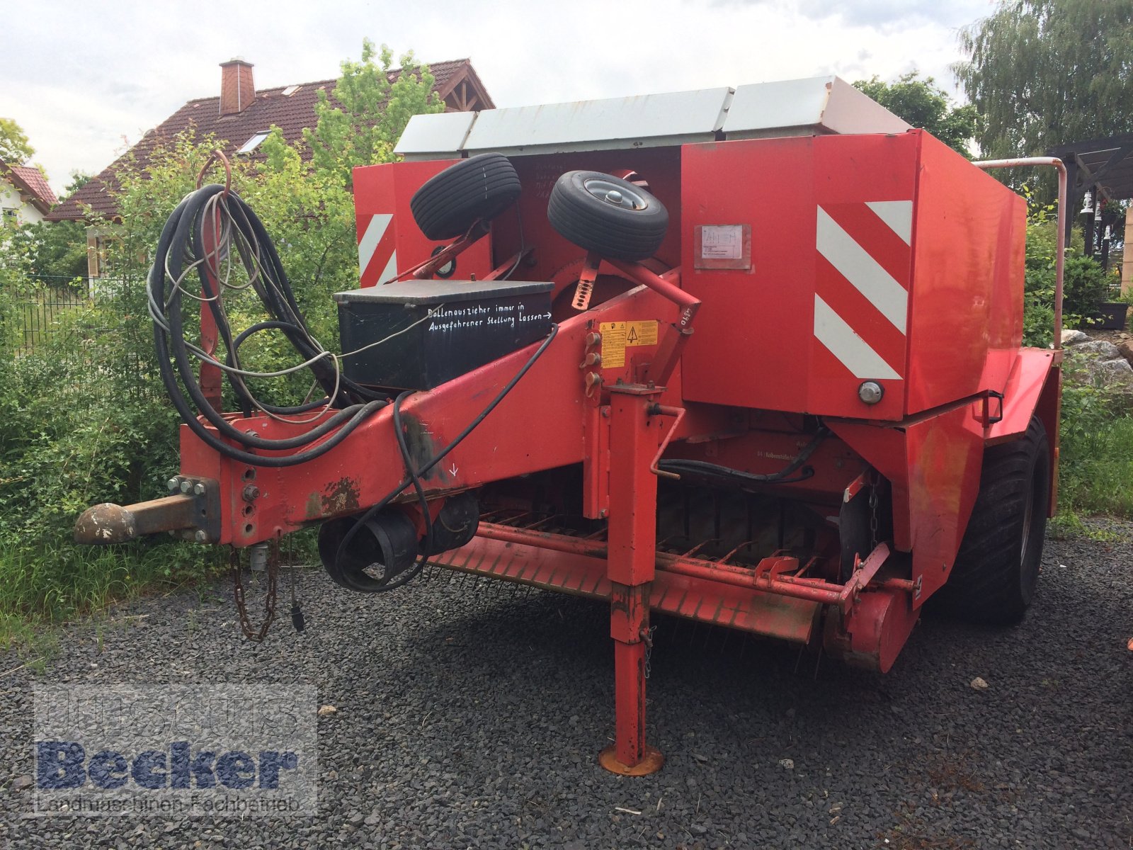 Großpackenpresse typu Welger D 6000, Gebrauchtmaschine v Weimar-Niederwalgern (Obrázek 3)