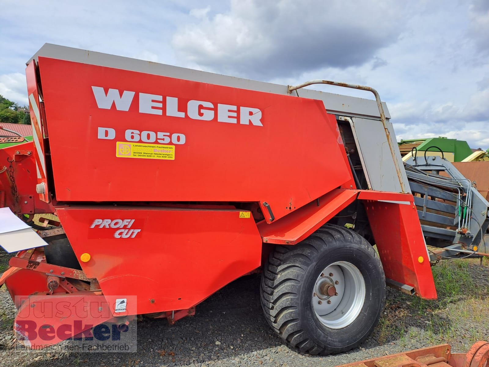 Großpackenpresse типа Welger D 6050, Gebrauchtmaschine в Weimar-Niederwalgern (Фотография 2)