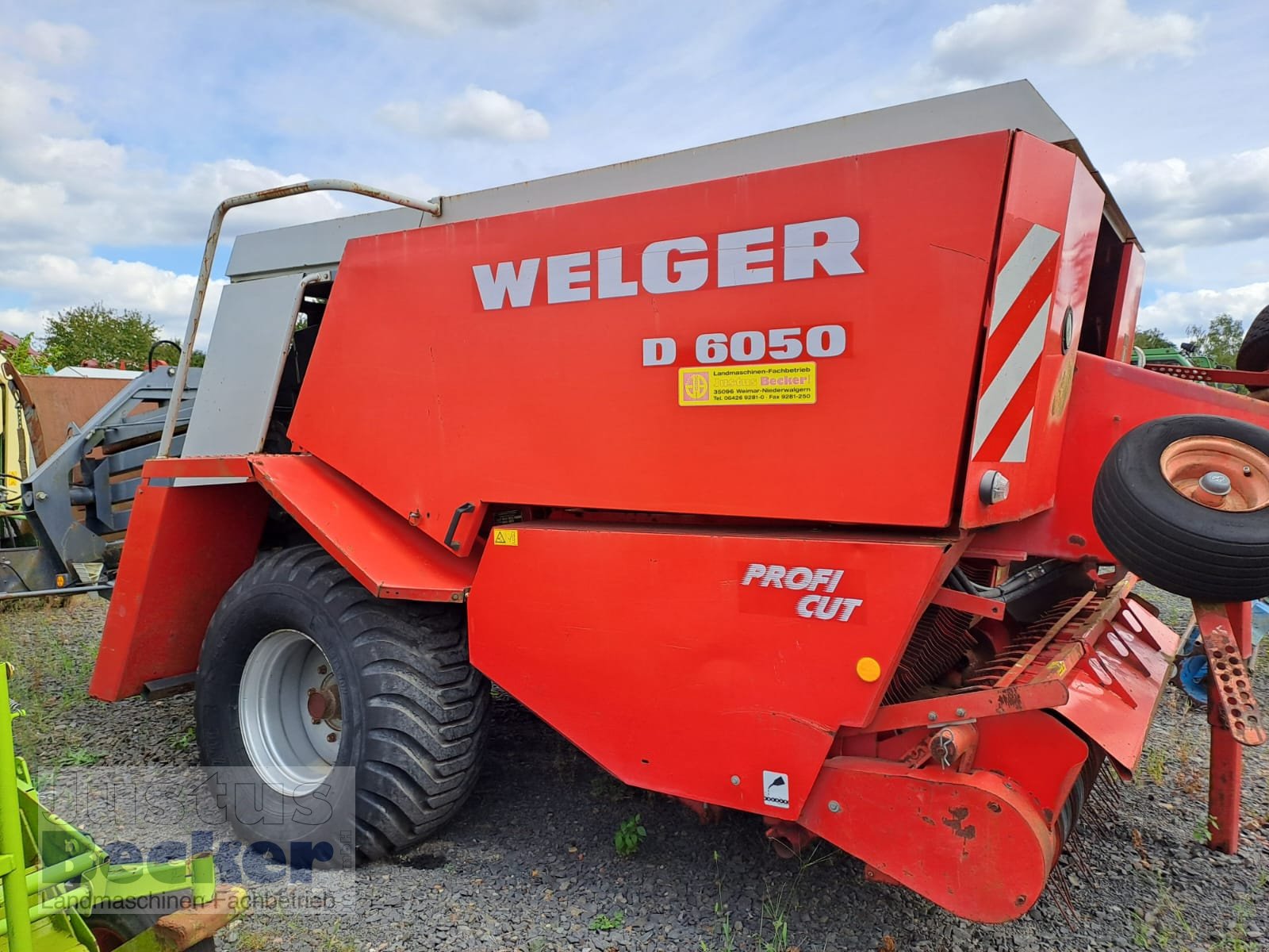 Großpackenpresse типа Welger D 6050, Gebrauchtmaschine в Weimar-Niederwalgern (Фотография 3)