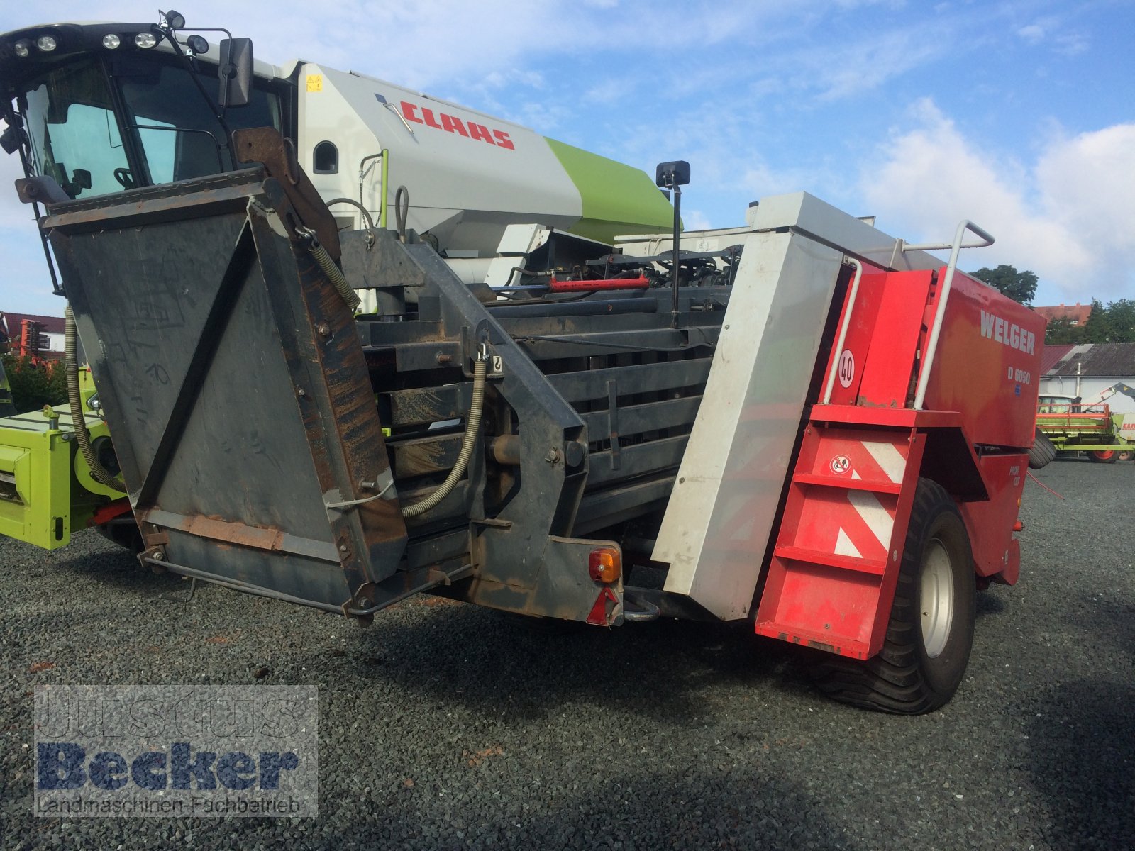 Großpackenpresse типа Welger D 6050, Gebrauchtmaschine в Weimar-Niederwalgern (Фотография 5)