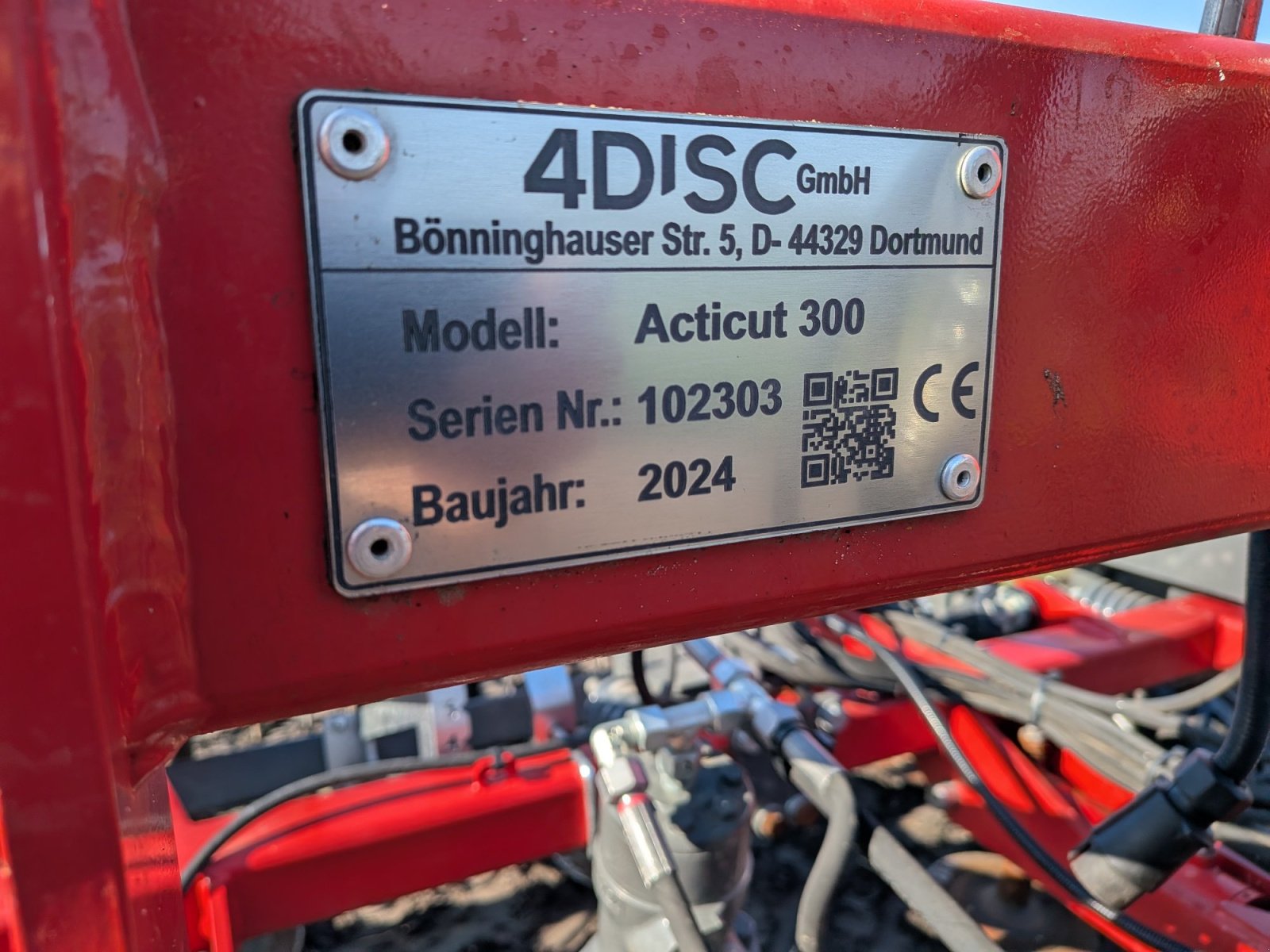 Grubber του τύπου 4Disc Acticut 300, Gebrauchtmaschine σε Diepenau (Φωτογραφία 3)