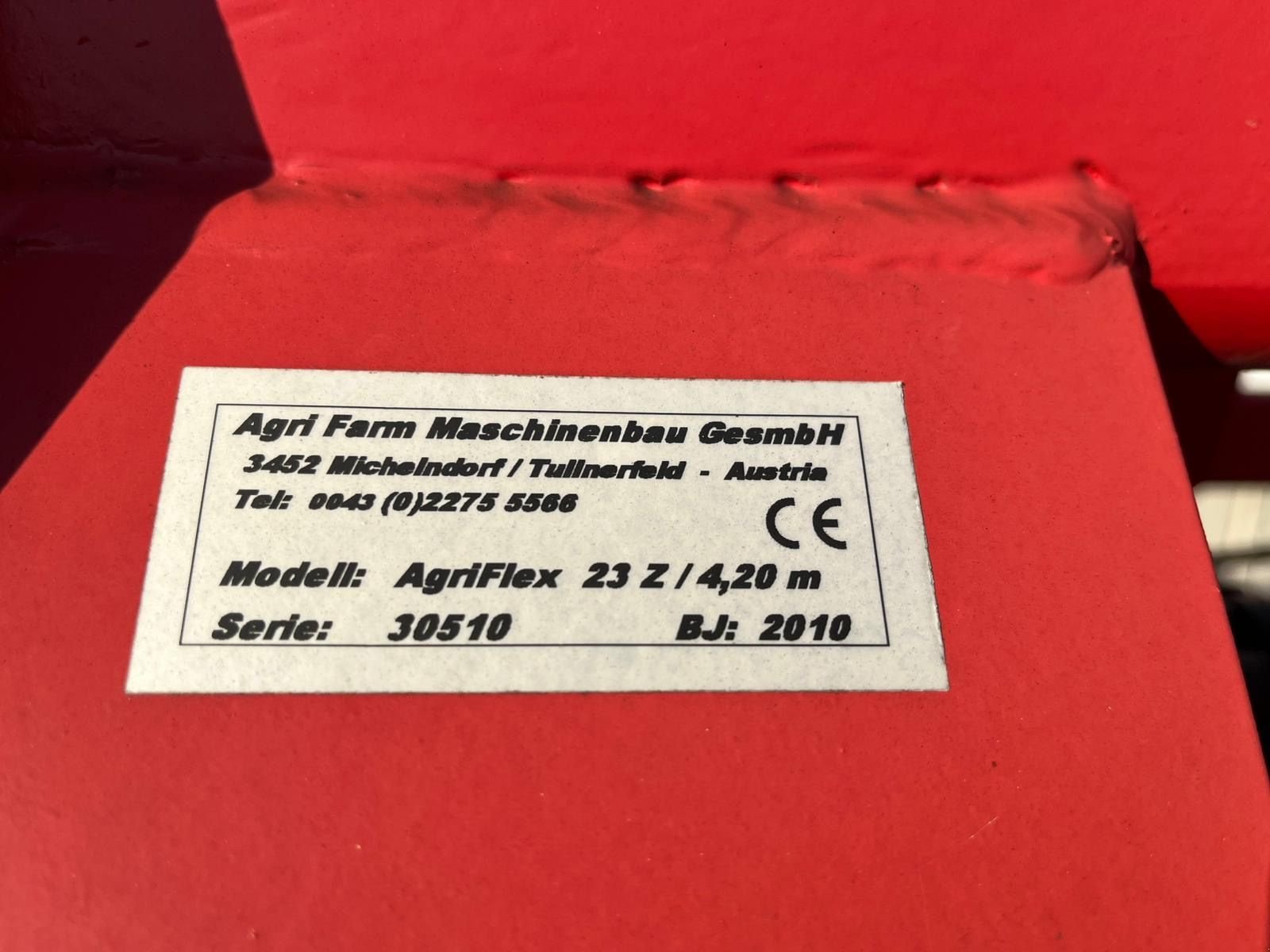 Grubber typu Agri Farm Agri Flex 23Z/ 4.20m, Gebrauchtmaschine w Harmannsdorf (Zdjęcie 2)